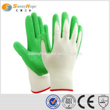 13 Gauge nylon knit rose gloves